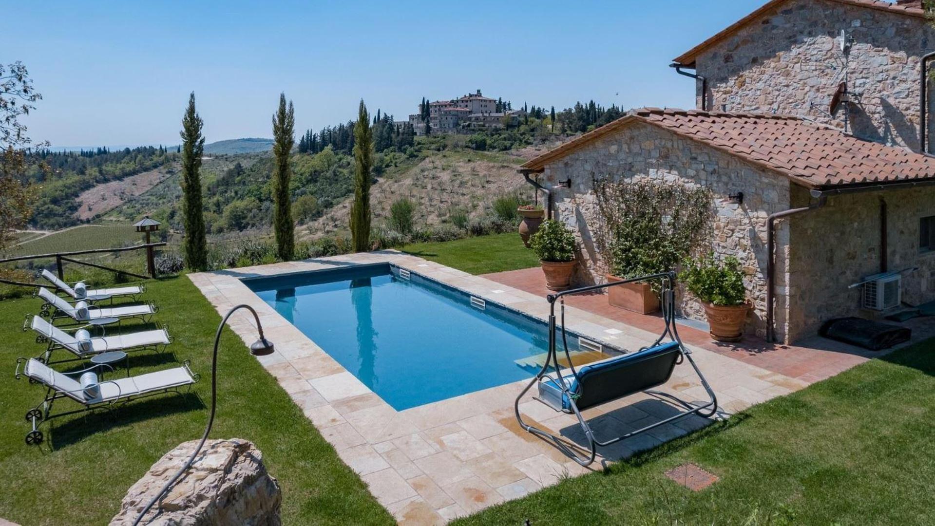 Casa Perano Villa Gaiole in Chianti Exterior photo